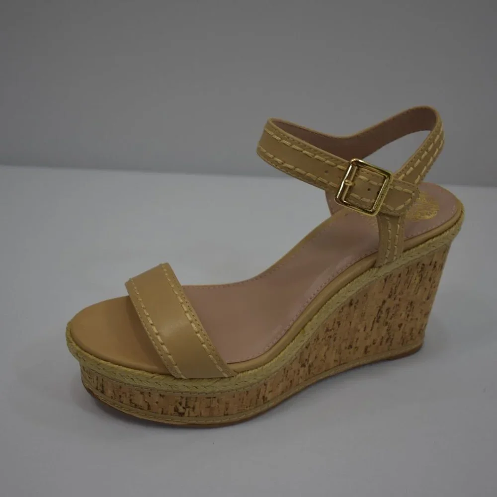 VINCE CAMUTO PLATFORM ESPADRILLES SANDALS  sz 9.5M‎